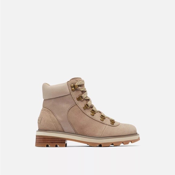 Sorel Lennox taupe hiker STKD boots - Picture 4 of 5